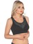 Siyah Seamless Tül Toparlayıcı Sütyen Korse 1