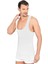 Beyaz Modal Cotton Erkek Atlet Korse 1