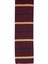 Bordo Çizgi Desen Örgü Kravat ÖR8331 3