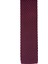 Bordo Düz Beyaz Detaylı Örgü Kravat ÖR8329 2