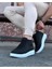 Wagoon WG032 Siyah Bağcıklı Sneakers Yarım Bilek Bot 2