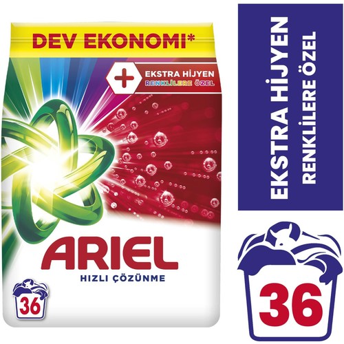 Ariel Renklilere Özel Extra Hijyen 5.5 Kg Toz Çamaşır Deterjanı
