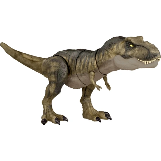 Jurassic World Jurassic World: Dominion Güçlü Isırıklar Tyrannosaurus Rex Dinozor Aksiyon Figürü Hdy55