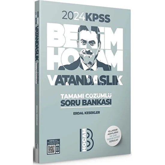 Benim Hocam Yayınları 2024 Kpss Vatandaşlık Tamamı Çözümlü Soru Bankası