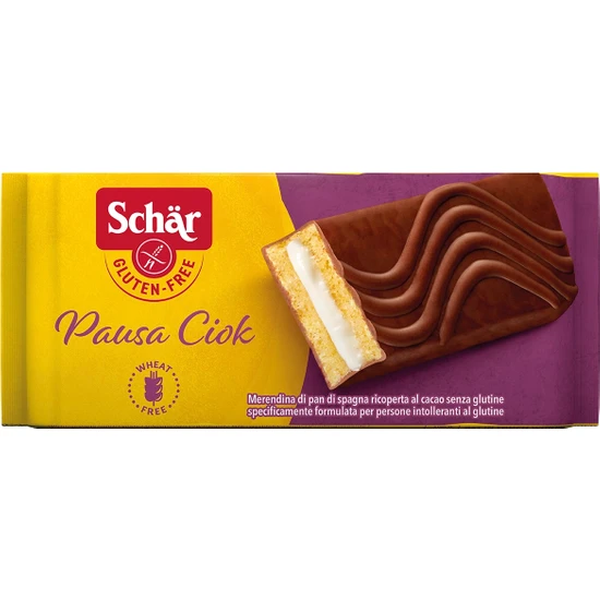 Schar Pausa Ciok Glutensiz Çikolata Kaplı Kek (10 Adet)