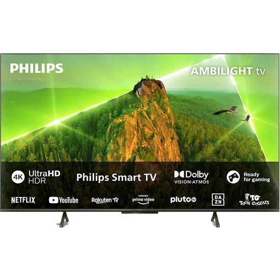 Philips 55PUS8108  55 140 Ekran 4K Ultra HD Uydu Alıcılı Smart LED TV