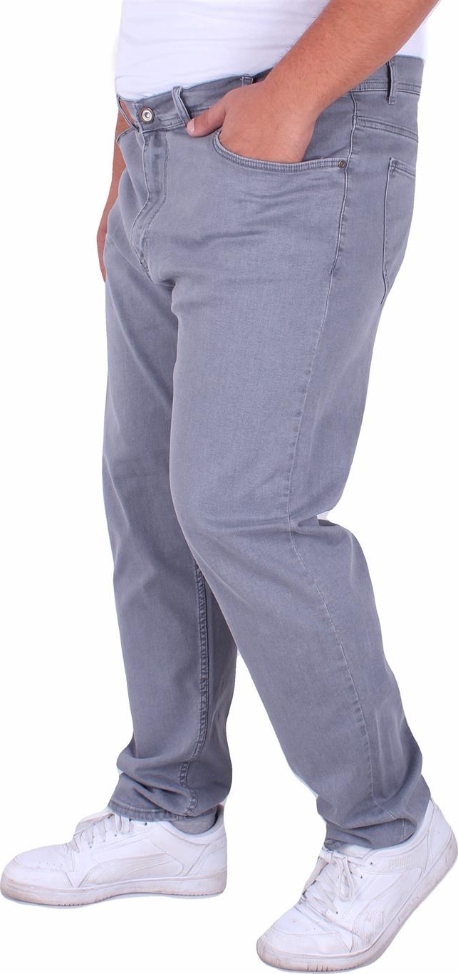Moc Grande Mocgrande Büyük Beden Kot Pantolon Power Lycra Madrid 11900 Gri görsel 2