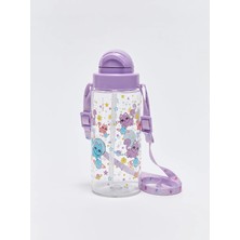 Artdem Suluk Baskılı Pipetli Kız Çocuk Suluk 500  ml