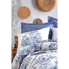 Cotton Box Bohem Tek Kişilik Nevresim Takımı Egina Mavi Cotton Box
