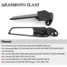 Aras Moto Motosiklet Kanat Dikiz Ayna Cf Moto Sr 250 Pulsar Rs 200 Uyumlu Arasmoto