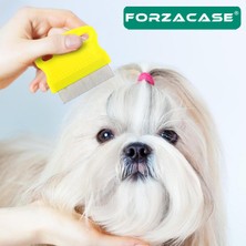 Forzacase Kedi ve Köpekler Için Bit Pire Tüy Temizleme Tarağı - FC039