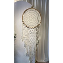 Beyaz 170 cm Düş Kapanıı Tüylü