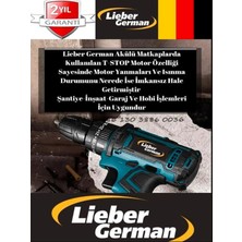 Lieber German Alman Speed Otamatik Korumalı Çelik Şanzumanlı Matkap