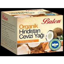 Balen Organik Hindistan Cevizi Yağı 250 gr Soğuk Pres