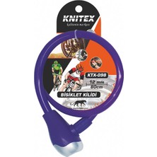 Knitex  Knitex KTX-098 Motor Kilidi 12MMX80CM - Mor -96