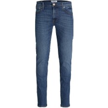 Jack & Jones Jjılıam Skinny Fit Jean Pantolon Erkek Mavi Süper Streç Dokuma Modeli