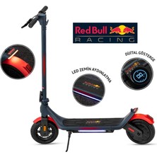 Kicks Kickscooter A6 Pro Redbull Arkadan Itişli 500 Watt 25 Km Elektr