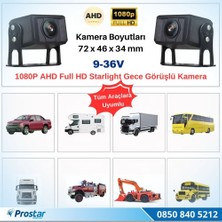 Navistar Ahd 1080P Full Hd 4pin Starlight Plastik Kasa Gece Gör