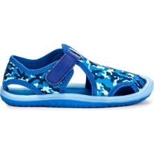 Kiko Kids Aqua Erkek/kız Çocuk Sandalet Panduf Ayakkabı 2001 Camouflage Saks