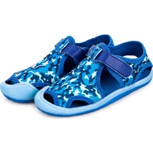 Kiko Kids Aqua Erkek/kız Çocuk Sandalet Panduf Ayakkabı 2001 Camouflage Saks