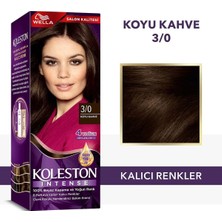 Koleston Intense Saç Boyası 3/0 Koyu Kahve - Salon Kalitesi