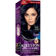 Koleston Intense Saç Boyası 1/0 Mavi Siyah - Salon Kalitesi