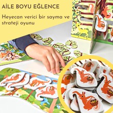 Doerkids Sneaky Squirrel | Sinsi Sincaplar Matematik Temel Beceri Geliştirici Strateji Kutu Oyunu | 4+ Yaş