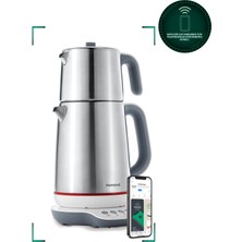 Homend Royaltea Smart 1790H Inox Konuşan Çay Makinesi (Wi-Fi)