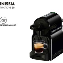 Nespresso D40 Black Inissia Kapsüllü Kahve Makinesi