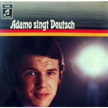 Alithestereo Adamo – Adamo Singt Deutsch - Chanson Tarz Plak Alithestereo