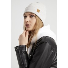 Butikgiz Kadın Genç Kız Melanj Şapka Bere Spor Rahat Pamuklu El Yapımı Farkı ile