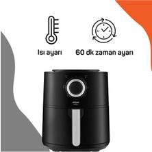 Arzum AR2062-G Airtasty Airfryer 4 Litre Sıcak Hava Fritözü - Gümüş