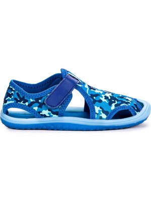 Kiko Kids Aqua Erkek/kız Çocuk Sandalet Panduf Ayakkabı 2001 Camouflage Saks