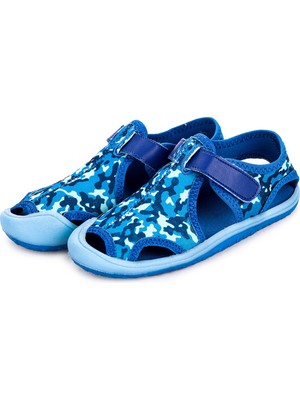 Kiko Kids Aqua Erkek/kız Çocuk Sandalet Panduf Ayakkabı 2001 Camouflage Saks