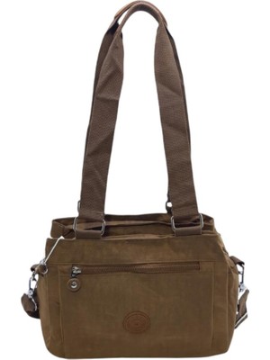 Baginn Kadın Çapraz Askılı Postacı Omuz Çantası Hafif Kumaş Yağmur Geçirmez Çok Cepli Farklı Renk Seçenekleri