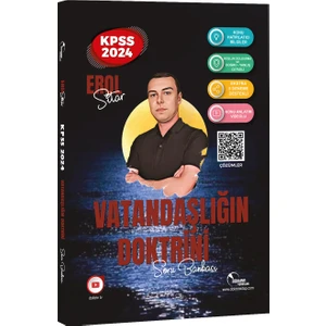 Doktrin Yayınları 2024 KPSS Vatandaşlık Doktrini Soru Bankası Erol Sitar