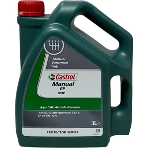 Manual Ep 80W Manuel Şanzıman Yağı 3 Litre