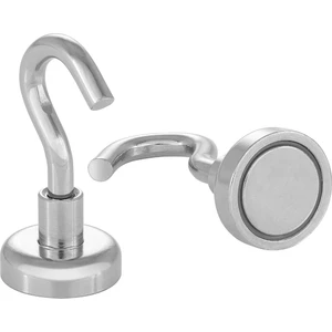 12 mm Pot Mıknatıs - Güçlü Neodyum Askı Kanca