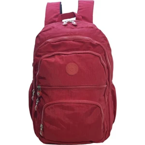 Kumaş Sırt Çantası Yağmur Geçirmez Hafif Kumaş Çok Cepli Klinkır