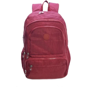 Klinkır Okul Çantası Lise Ortaokul Üniversite Yağmur Geçirmez Hafif Kumaş Çok Cepli