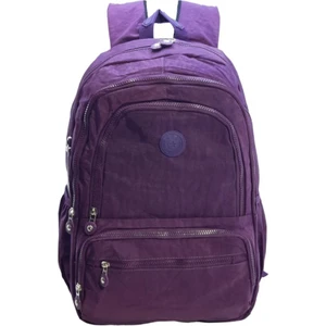 Klinkır Okul Çantası Lise Ortaokul Üniversite Yağmur Geçirmez Hafif Kumaş Çok Cepli