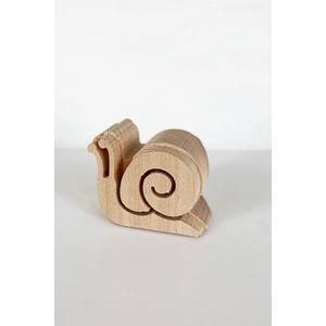 Arkaik Craft Salyangoz Ahşap Baskı Kalıbı