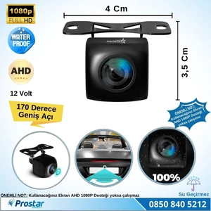 Ahd 1080P Balıkgözü 170 Derece Geniş Açılı Araç