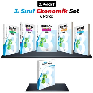 Öğretmen Evde Yayınları 3. Sınıf Süper Ekonomik Set – 6 Parça