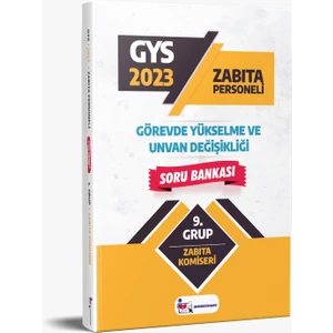 Memur Sınav 2023 Yerel Yönetimler (Zabıta Komiseri) 9. Grup 2'li Set