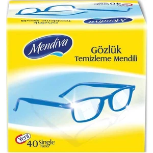 Gözlük ve Cam Ekran Temizleme Mendili 40'lı 4 Paket