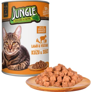 Kedi 415 gr Kuzu Etli-Sebzeli Konserve 24 Adet