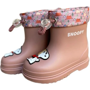 Bımbı Snoopy W10277-042  Kız Erkek Çocuk Yağmur Çizmesi