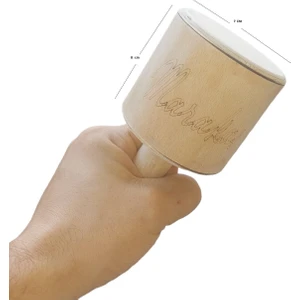 Profesyonel Masif Ahsap Marakas 1 Çift Donizetti