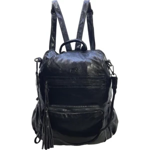 Y.S.Deri Kadın Sırt Çantası Deri Fonksiyonel Kullanım Omuz Ve Sırt Çantası